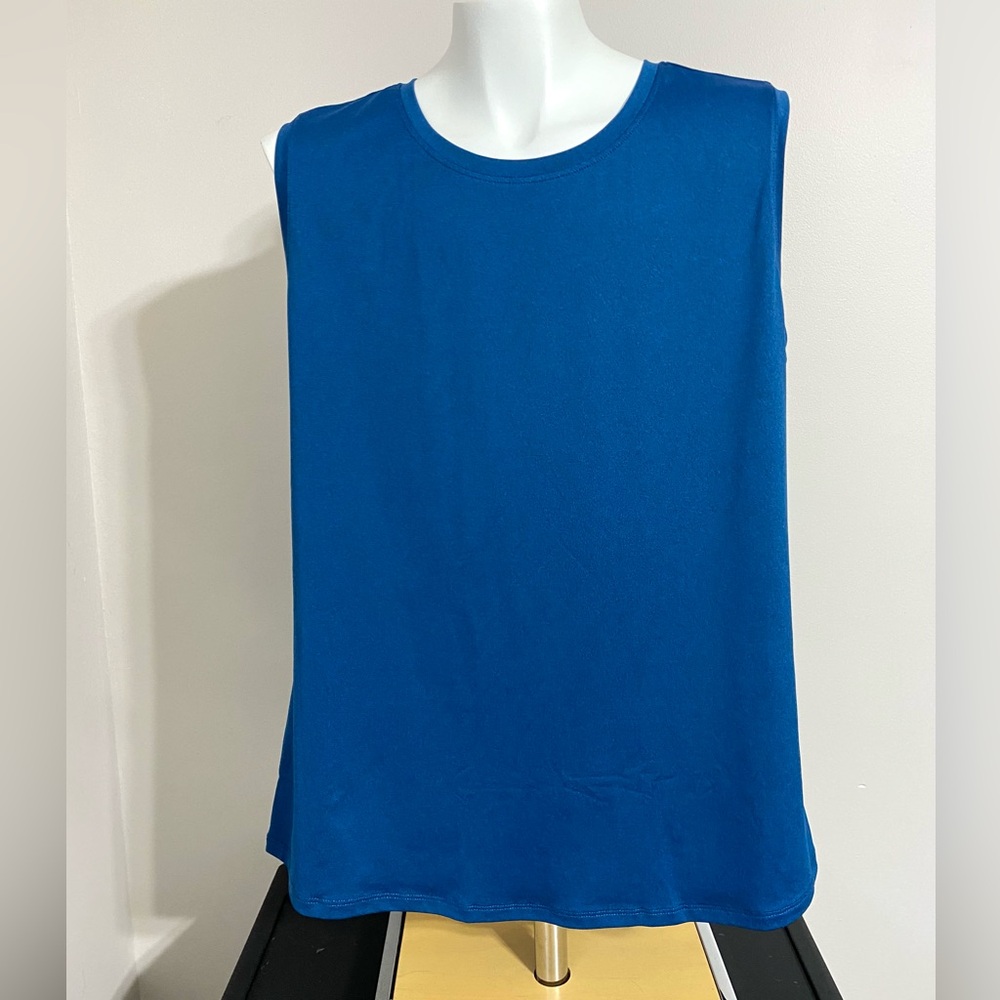 Baleaf Men's Activewear  Blue Sleeveless Shirt Size Large